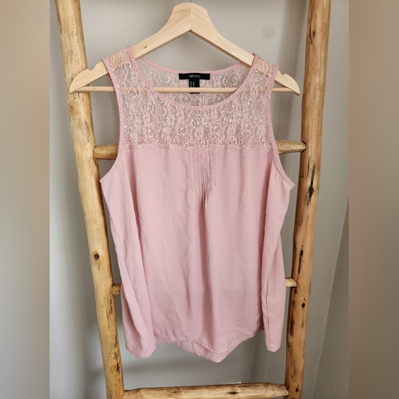 Forever 21 Lace Tank - Picture 1 of 5